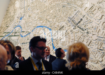 Les investisseurs au MIPIM Cannes France 2009 Banque D'Images