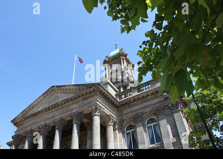 Hôtel de Ville de Birkenhead, Hamilton Square, le Merseyside Banque D'Images