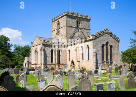 Eglise paroissiale St Oswalds Rochester North Yorkshire Angleterre Banque D'Images