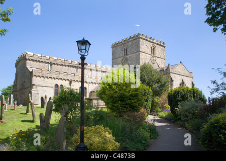 Eglise paroissiale St Oswalds Rochester North Yorkshire Angleterre Banque D'Images