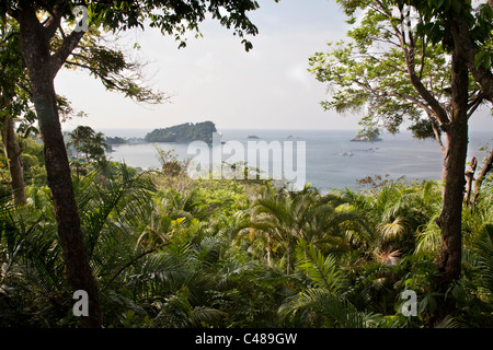 Playa Espadilla Sur, Manuel Antonio National Park, province de Puntarenas Costa Rica Banque D'Images