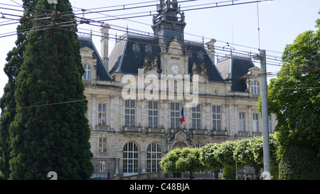 Hôtel de Ville, ou de ville, Limoges, France Banque D'Images