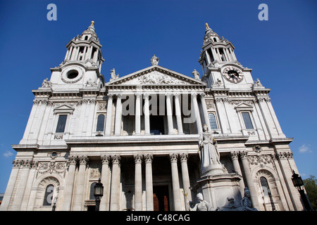 La Cathédrale St Paul à Londres, Angleterre Banque D'Images