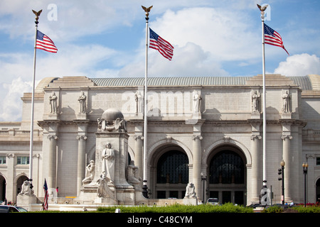 Union Station, gare à Washington DC Banque D'Images