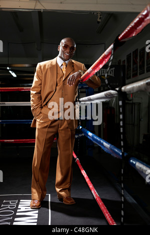 'Argent' Floyd Mayweather JR dans Las Vegas. Banque D'Images