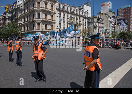 Un mars pour célébrer la mémoire des disparus en Argentine Banque D'Images