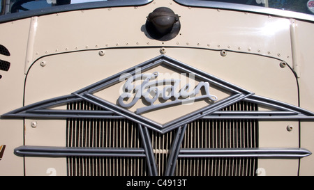 Logo sur camion Foden classique Banque D'Images