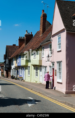 Castle Street, Saffron Walden, Essex Banque D'Images