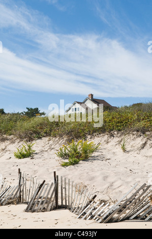 Beach house, Montauk, Long Island, New York, USA Banque D'Images