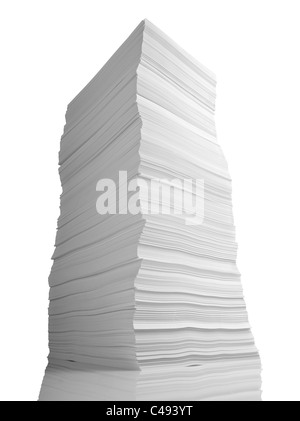 pile de papier Banque D'Images