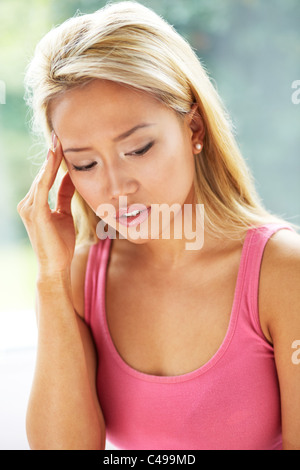 Inquiet de fille