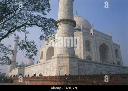 Photo du Taj Mahal en Inde Banque D'Images