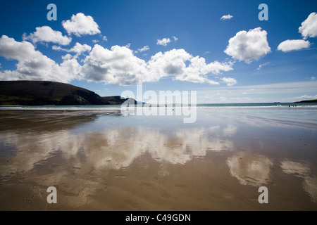 Photographie du paysage de la côte de l'Irlande Banque D'Images