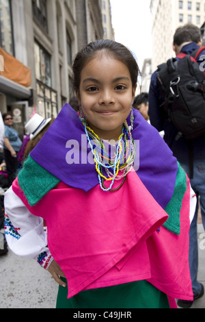 Anuual New York City Parade de danse le long de Broadway à New York City. Banque D'Images