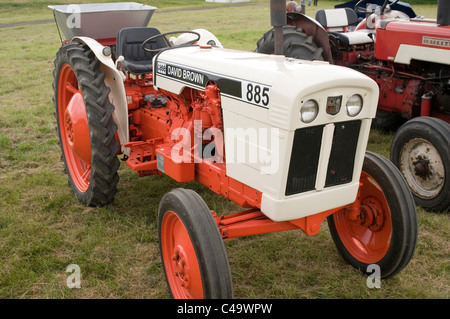 Vieux tracteurs tracteur David Brown Classic vintage machine machines agricoles matériel agricole Banque D'Images