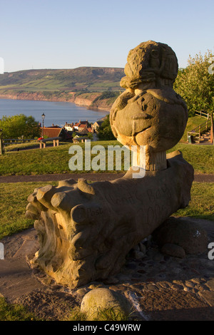 Robin hoods Bay North Yorkshire Coast england uk go Banque D'Images