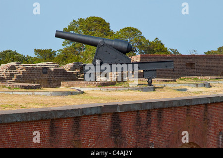 Fort Pulaski National Monument, Tybee Island, Géorgie Banque D'Images