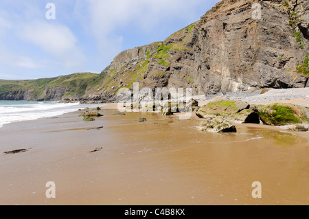 Ceiriad Porth Beach près de Abersoch Gwynedd dans Wales Banque D'Images