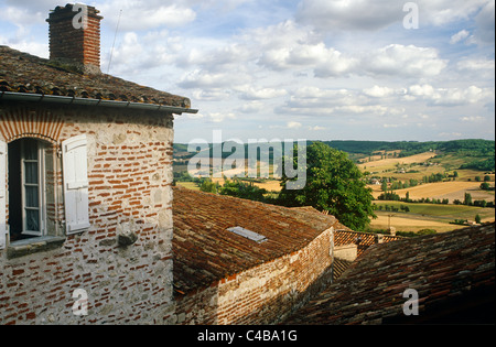 France, Aquitaine, Lot-et-Garonne, Penne-d'Agenais. Banque D'Images