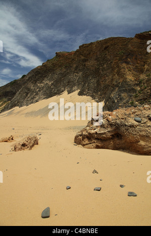 Castelejo beach Costa Vicentina côte ouest du Portugal Banque D'Images