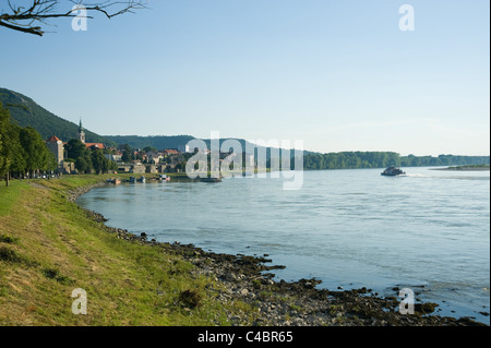 L'Autriche, Danube près de Hainburg (près de la frontière slovaque) Banque D'Images