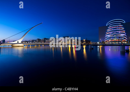 Samuel Beckett bridge, Dublin Banque D'Images