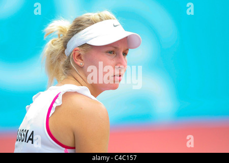 Daria Gavrilova de Russie en action pendant la Girls' finales. Banque D'Images