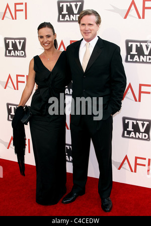 LISA MARIE KURBIKOFF CARY ELWES JEAN DUTOURD UN HOMMAGE À MORGAN FREEMAN CULVER CITY LOS ANGELES CALIFORNIA US Banque D'Images