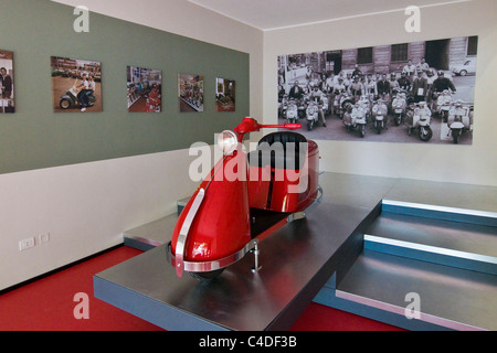 Lambretta Scooter & museum, Rodano, province de Milan, Italie Banque D'Images