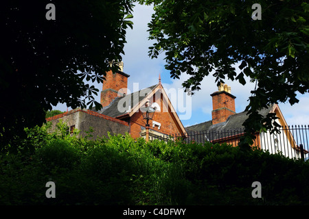 La station de chemin de fer Bp 18 Severn Ralley Bewdley UK Worcestershire Banque D'Images