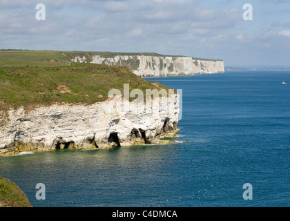 Flamborough Head magnifiques Yorkshire côte pittoresque littoral Banque D'Images