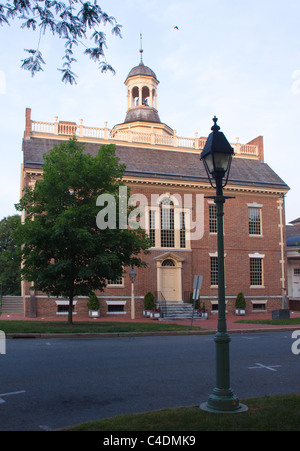 Maison de l'état historique, Dover Delaware Banque D'Images