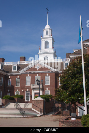 Delaware State House (Capitol) à Douvres Banque D'Images