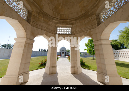 Mémorial aux disparus indien, Neuve Chapelle, France Banque D'Images