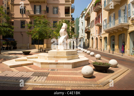 Saifi Village, près du centre-ville de Beyrouth, Liban. Banque D'Images