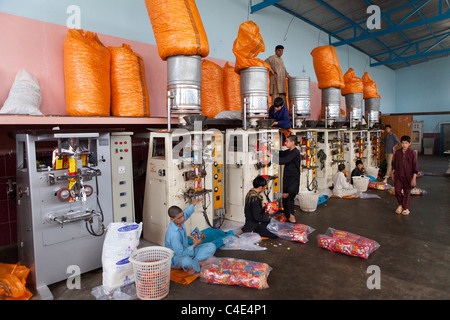 Popcorn factory à Herat, Afghanistan Banque D'Images