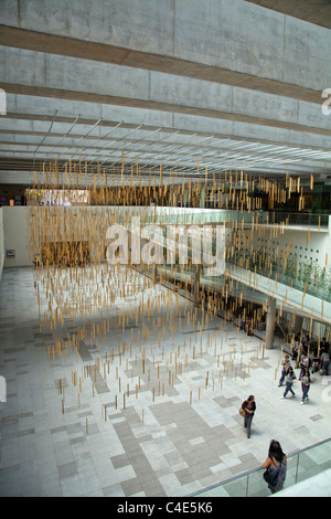 L'intérieur du Centro Cultural Palacio la Moneda, Santiago, Chili Banque D'Images