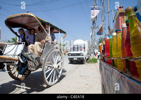 La ville d'Abbottabad, au Pakistan, où Oussama ben Laden a été tué Banque D'Images