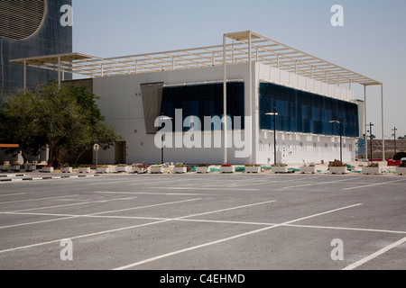 Sous-station d'électricité West Bay Doha Qatar Banque D'Images