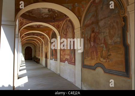 Église de pèlerinage de la Vierge Marie, Bila Hora, Prague, République Tchèque Banque D'Images