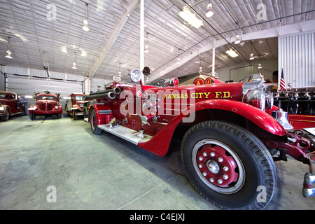 Estes Park, Colorado - 1937 American LaFrance V-12 avec une pompe centrifuge de 1 250 gpm Kansas City Fire Department fire truck Banque D'Images