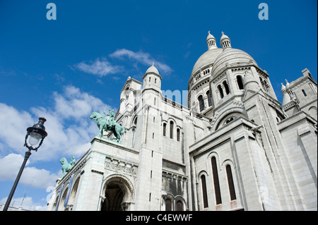 Église Sacré-Coeur de Montmartre, Paris, France Banque D'Images