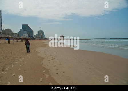 Tel Aviv, scène de vie Banque D'Images