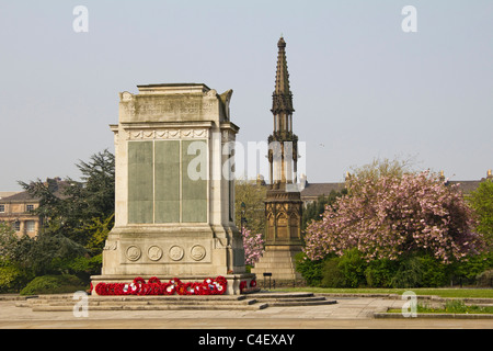 War Memorial à Hamilton Square, Birkenhead, Wirral, Angleterre Banque D'Images