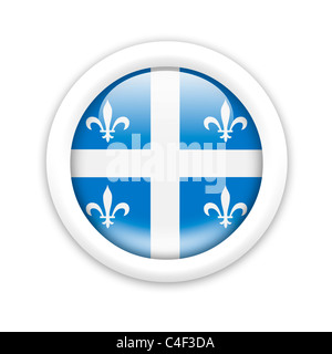 Drapeau du Québec Banque D'Images