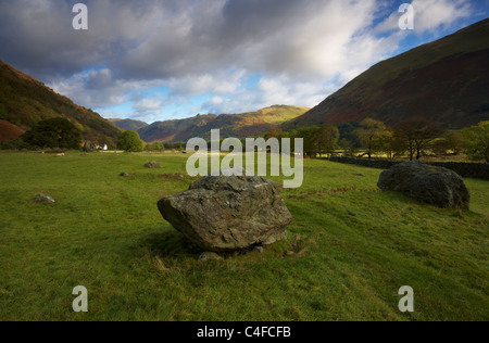 Une scène de Dovedale dans le Lake District Banque D'Images