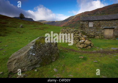 Une scène de Dovedale dans le Lake District Banque D'Images