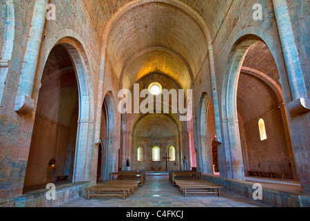 France, Var (83), Le Thoronet Abbaye cistercienne Banque D'Images