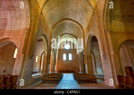 France, Var (83), Le Thoronet Abbaye cistercienne Banque D'Images