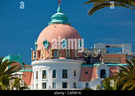 Europe, France, Alpes-Maritimes (06), l'Hôtel Negresco. Banque D'Images